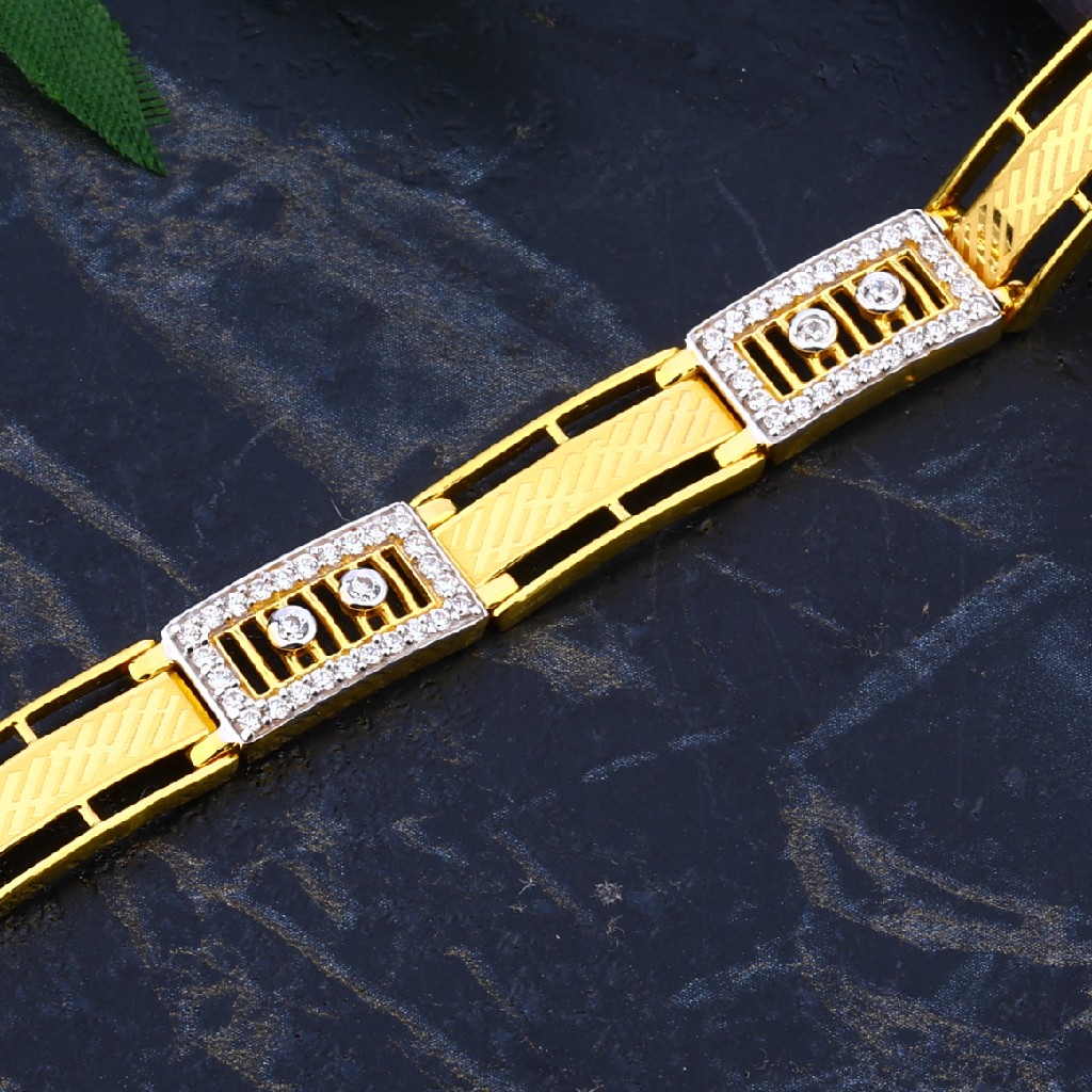 916 Gold Casting Bracelet MCB84 - Image 2