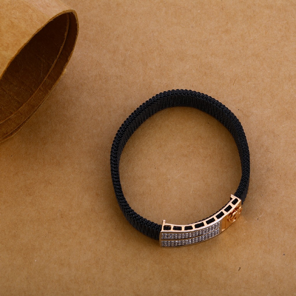 18kt Rose Gold Designer Bracelet MLB133 - Image 2