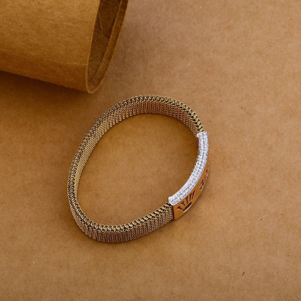 750 Rose Gold Hallmark Bracelet MLB134 - Image 2
