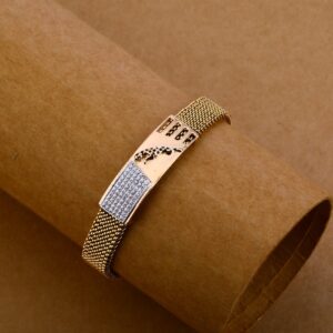 750 Rose Gold yellow Chain Bracelet MLB138