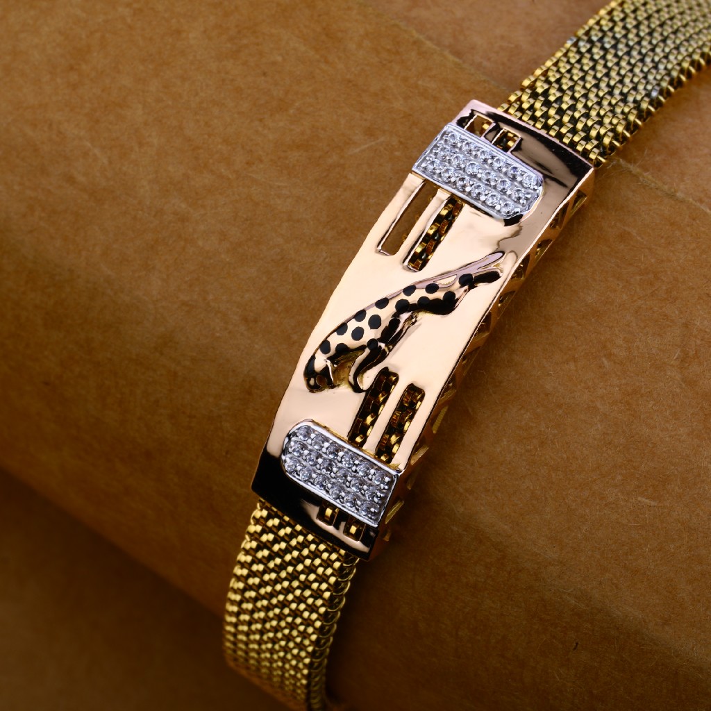 18ct Rose Gold Exclusive Designer Bracelet MLB105 - Image 4