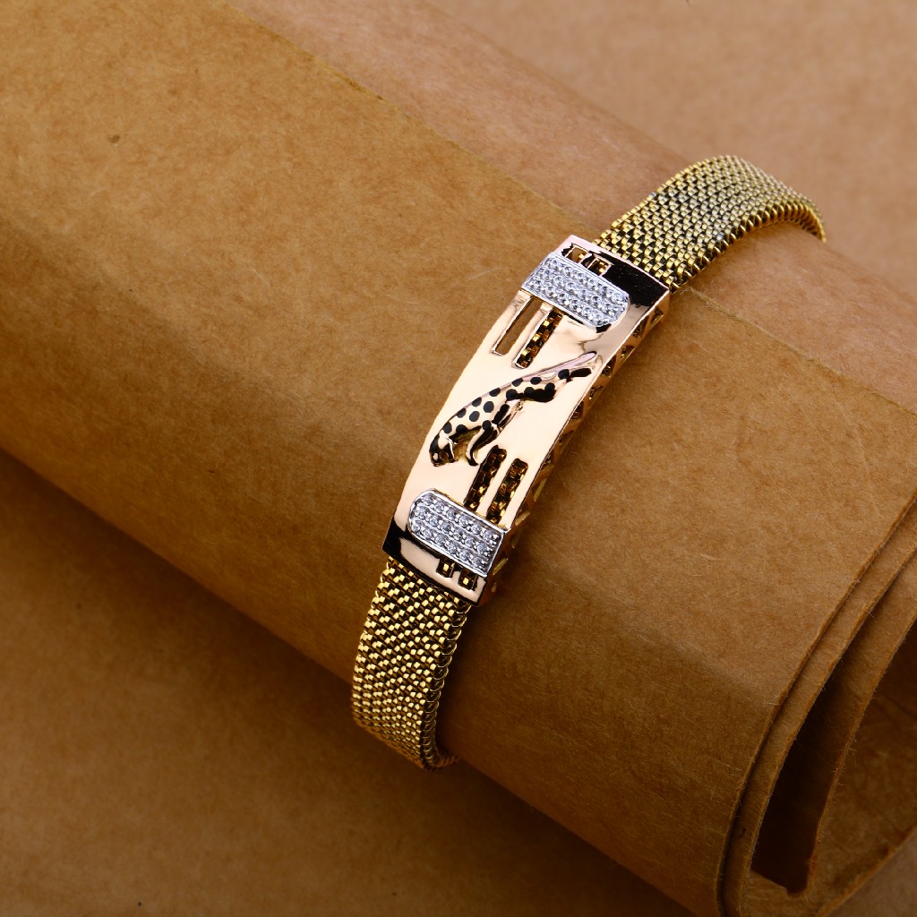 18ct Rose Gold Exclusive Designer Bracelet MLB105 - Image 2