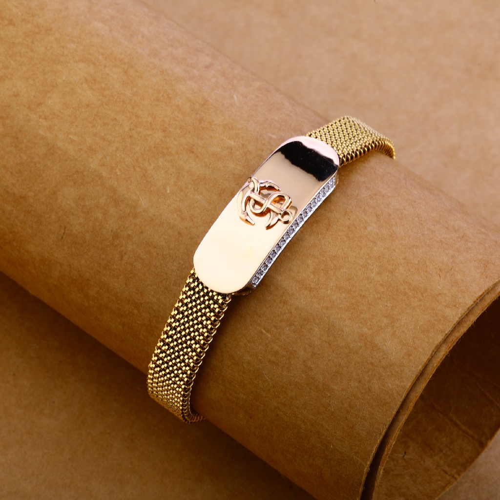 750 Rose Gold Hallmark Bracelet MLB118