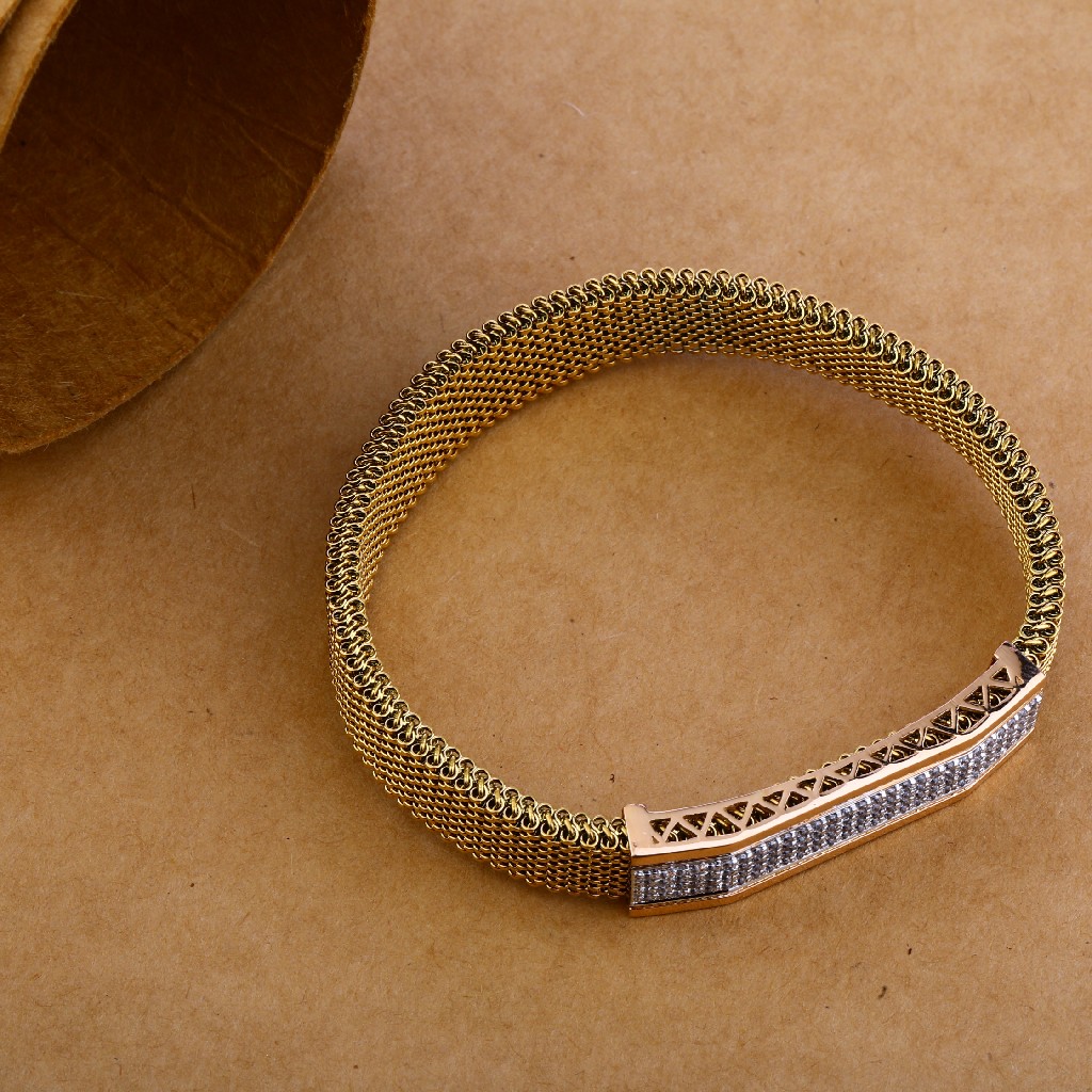 750 Rose Gold Designer Bracelet MLB120 - Image 3