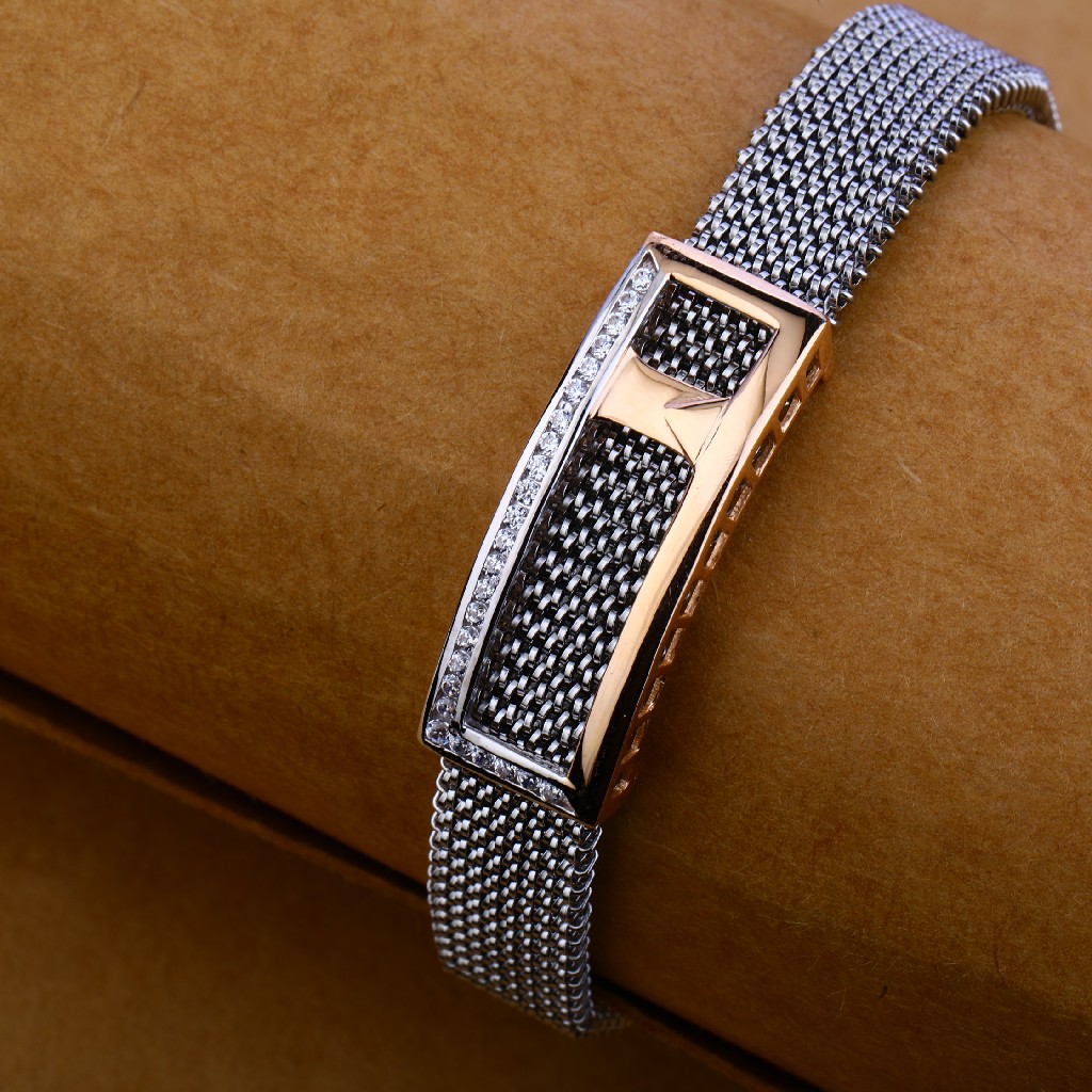 750 Rose Gold Chain Bracelet MLB123 - Image 5