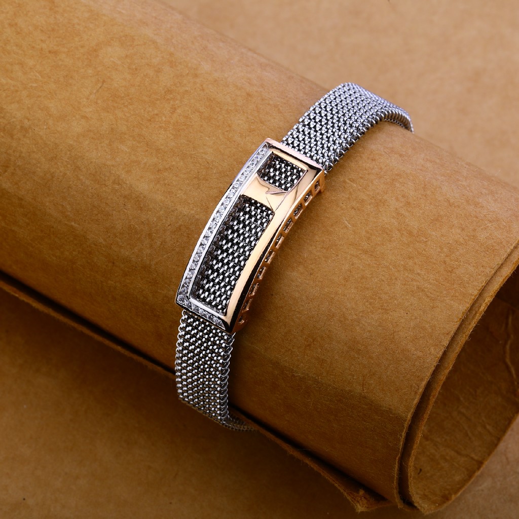 750 Rose Gold Chain Bracelet MLB123 - Image 2