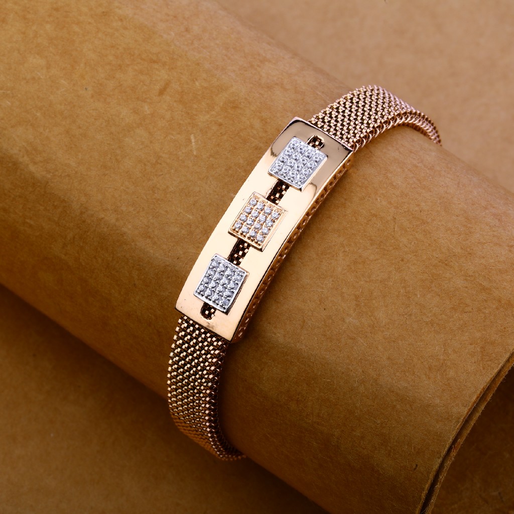 750 Rose Gold Design Bracelet MLB126 - Image 4