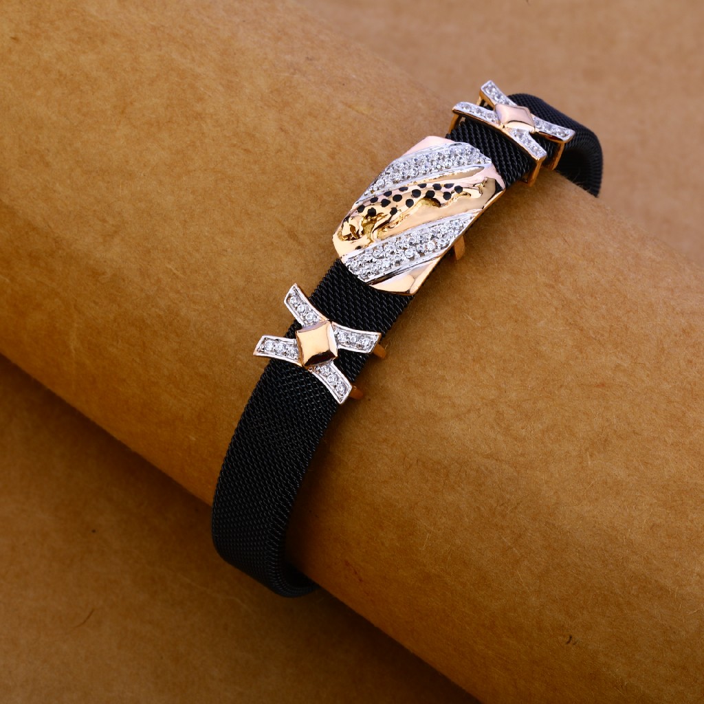 750 Rose Gold Designer Hallmark Bracelet MLB102