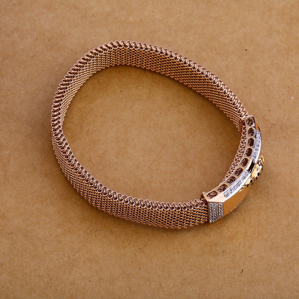 750 Rose Gold Executive Bracelet MLB105 - Image 4