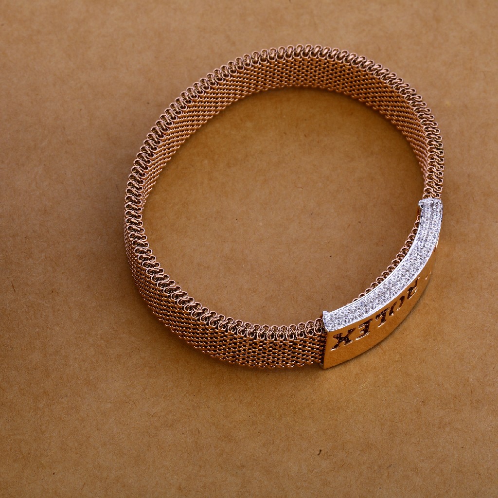750 Rose Fancy Chain Bracelet MLB108 - Image 5