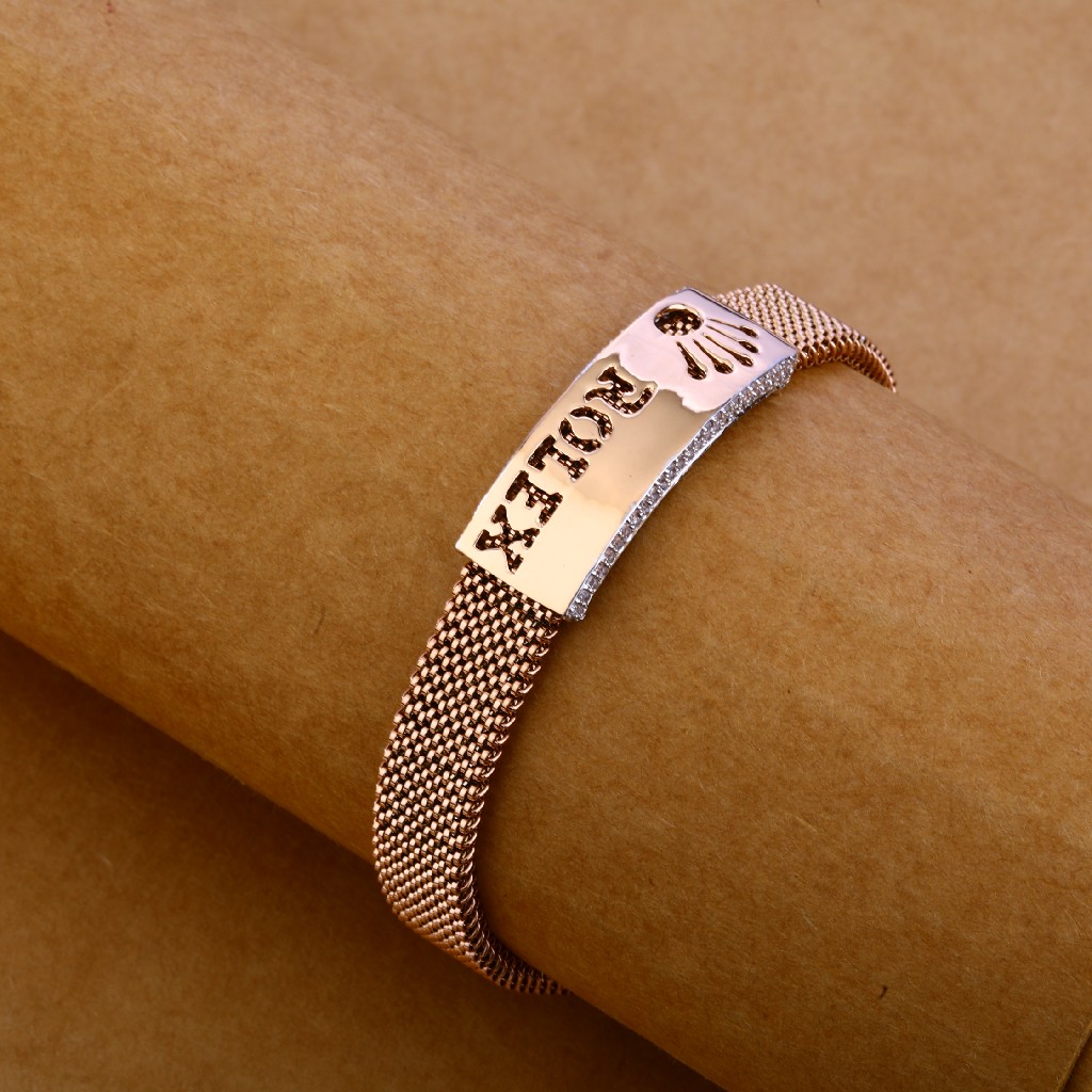 750 Rose Fancy Chain Bracelet MLB108 - Image 2