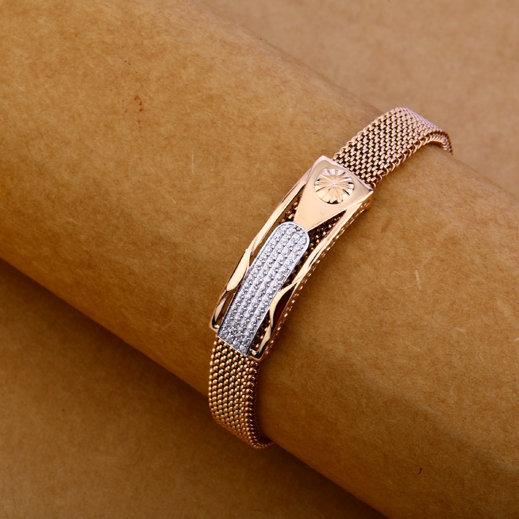 750 Rose Gold stylish Bracelet MLB109