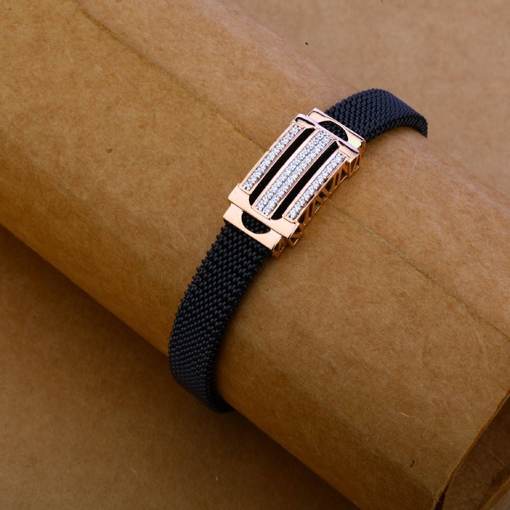 750 Rose gold Cz Hallmark Bracelet MLB170