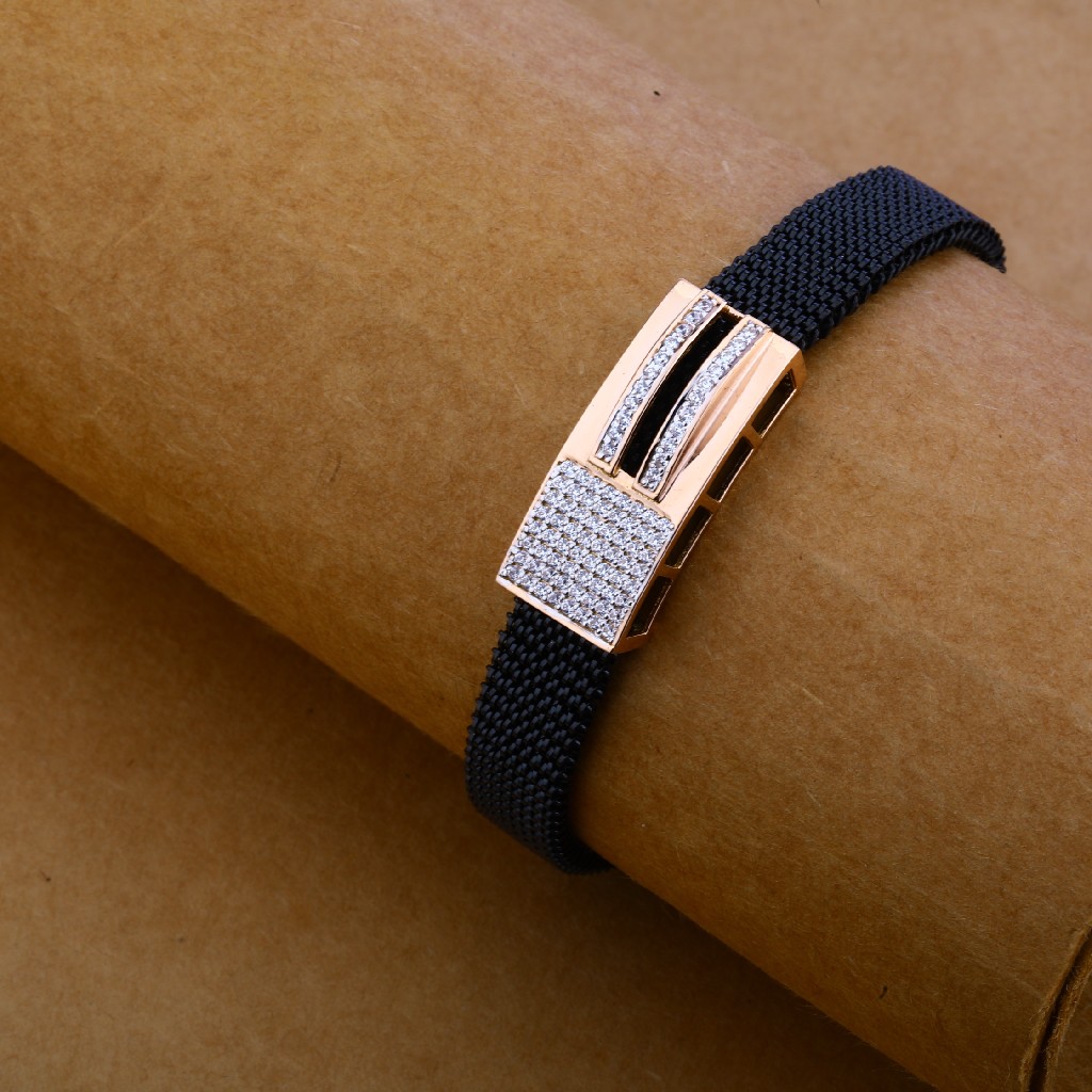 18kt Rose Gold Designer Bracelet MLB173