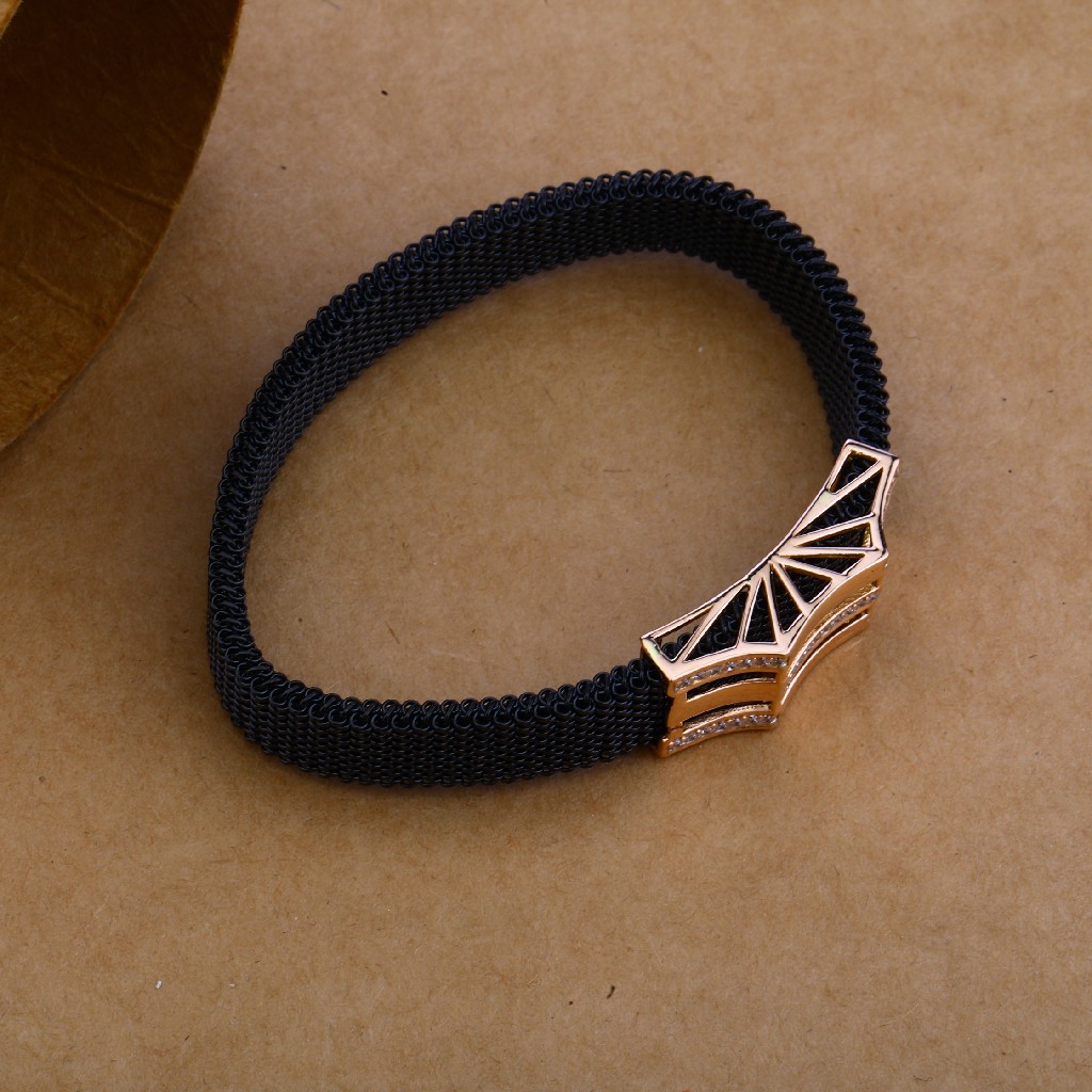 18kt Rose Gold stylish Hallmark Bracelet MLB176 - Image 2
