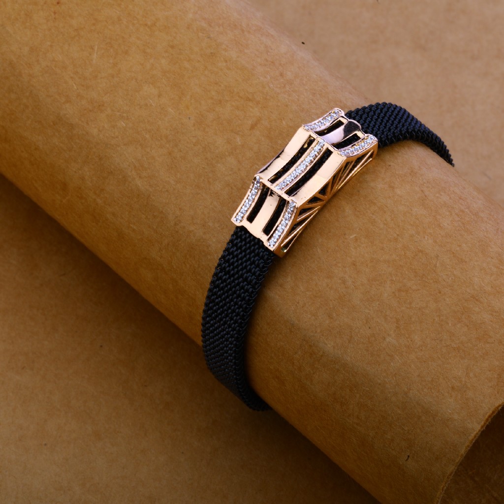 18kt Rose Gold stylish Hallmark Bracelet MLB176