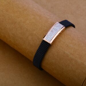 750 Rose Gold Diamond Bracelet MLB185