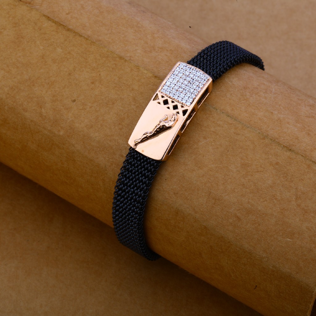 750 Rose Gold Cz Bracelet MLB186