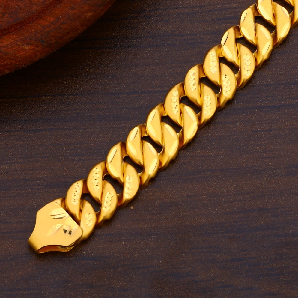 22kt Gold Exclusive Stylish Bracelet MPB163 - Image 3