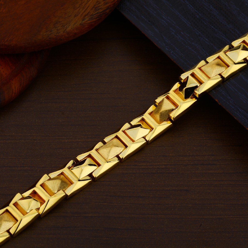 916 Gold Designer Classic Bracelet MPB150