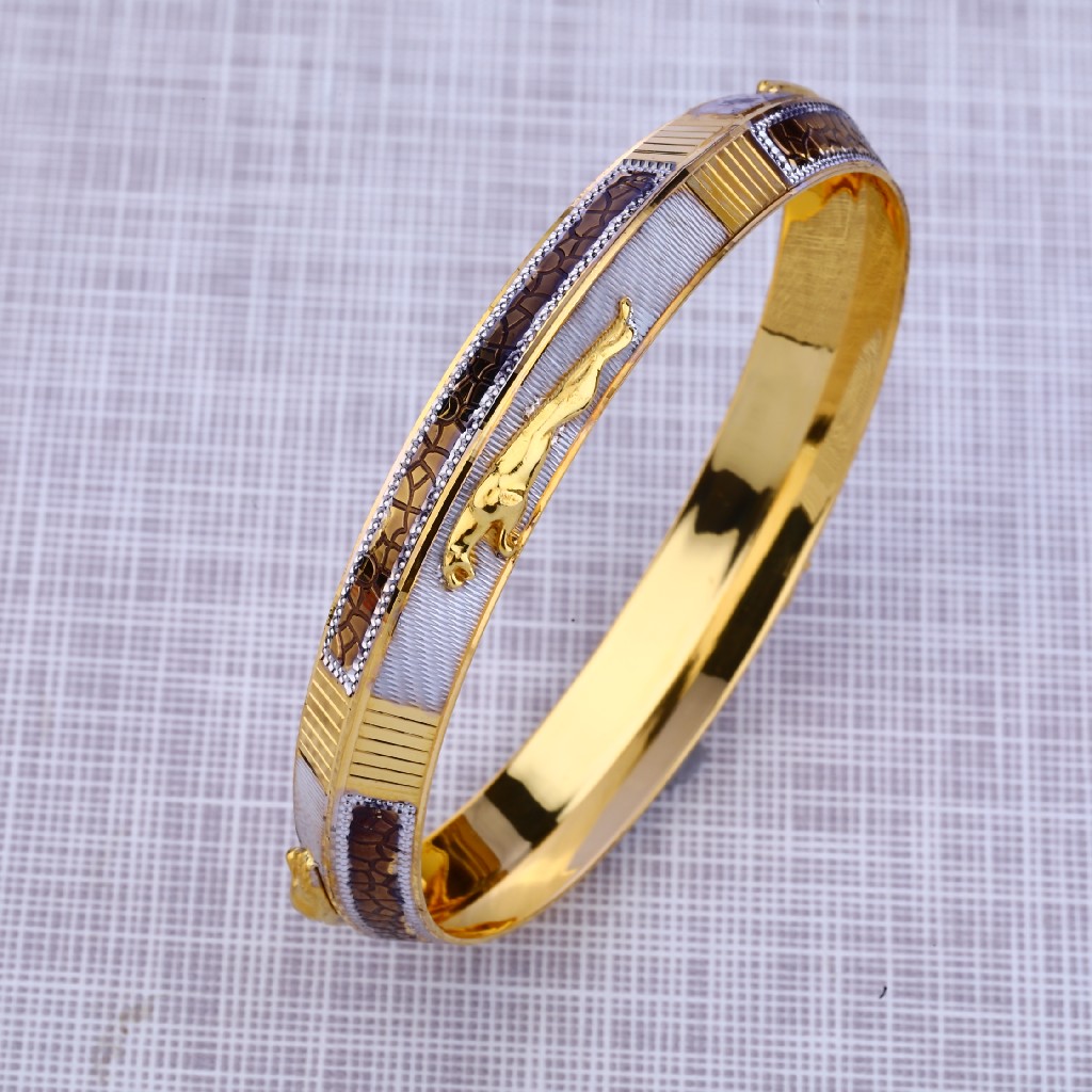 916 Gold Designer Bangle Kada MPKB16