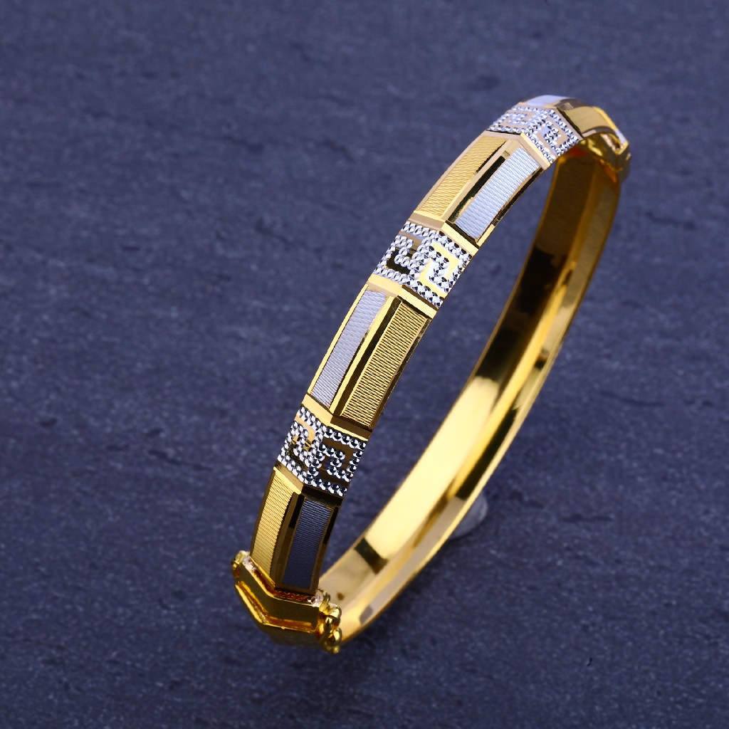 916 Gold swastik design Kada MPLKB09