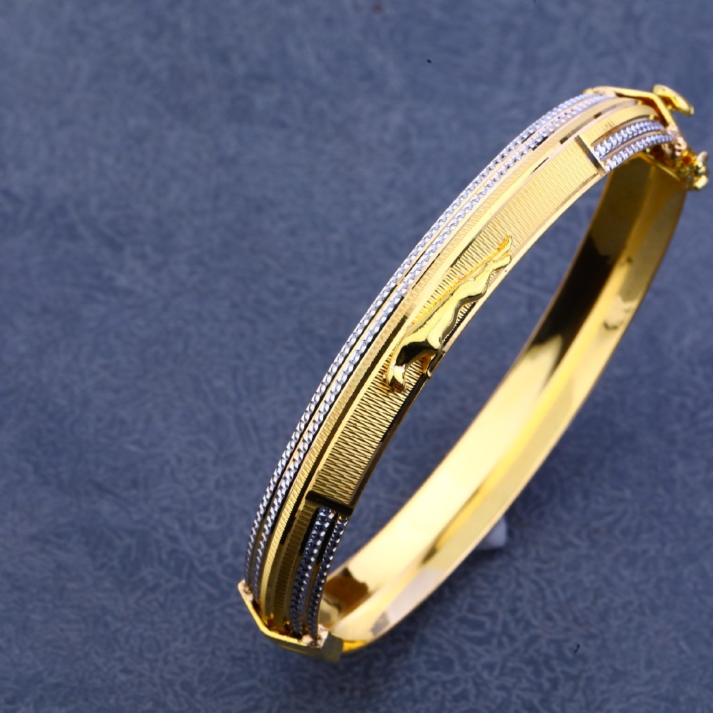 916 Gold Classic Brcalete Kada MPLKB20 - Image 3