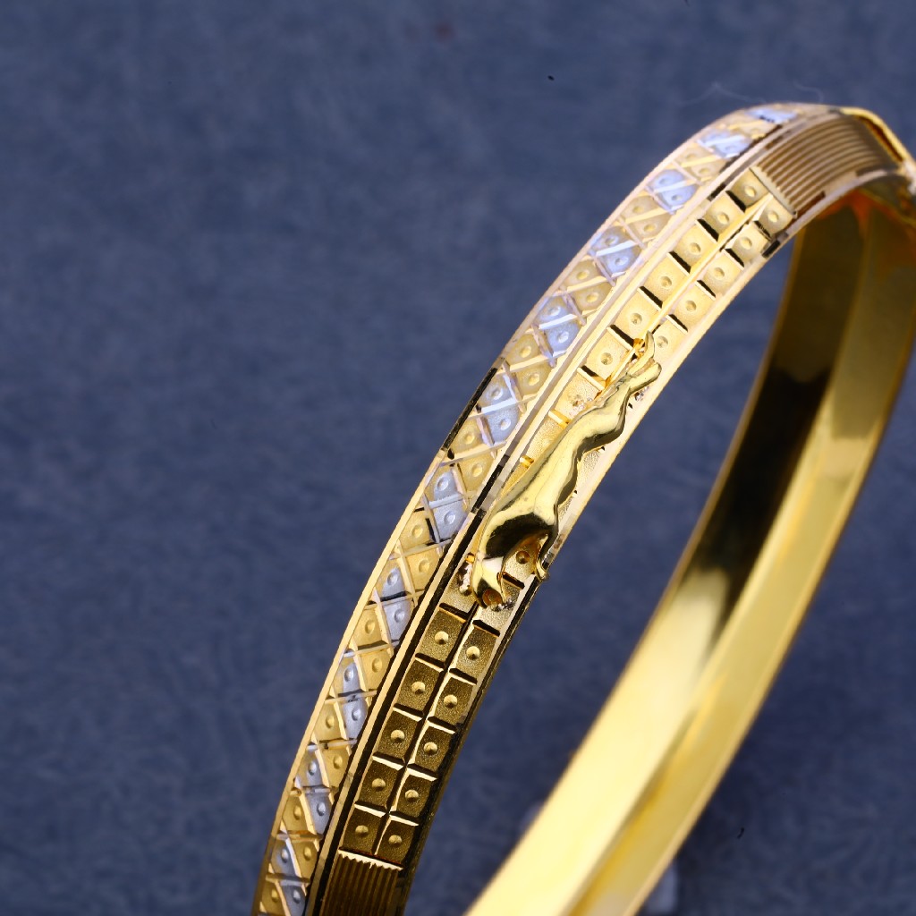 916 Gold Designer Kada Bracelet MPLKB21