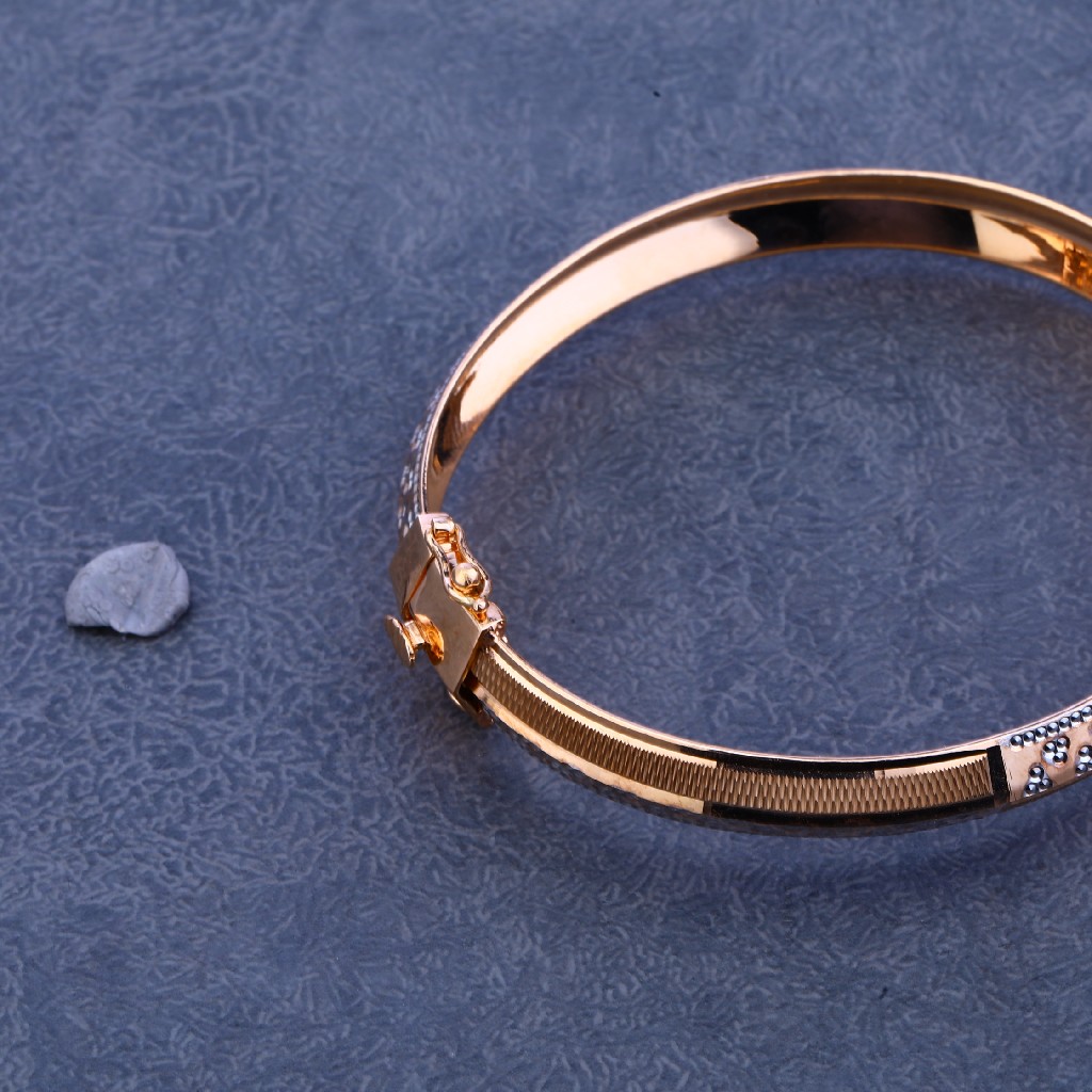 22kt Hallmark Kada Bracelet MPLKB24 - Image 3