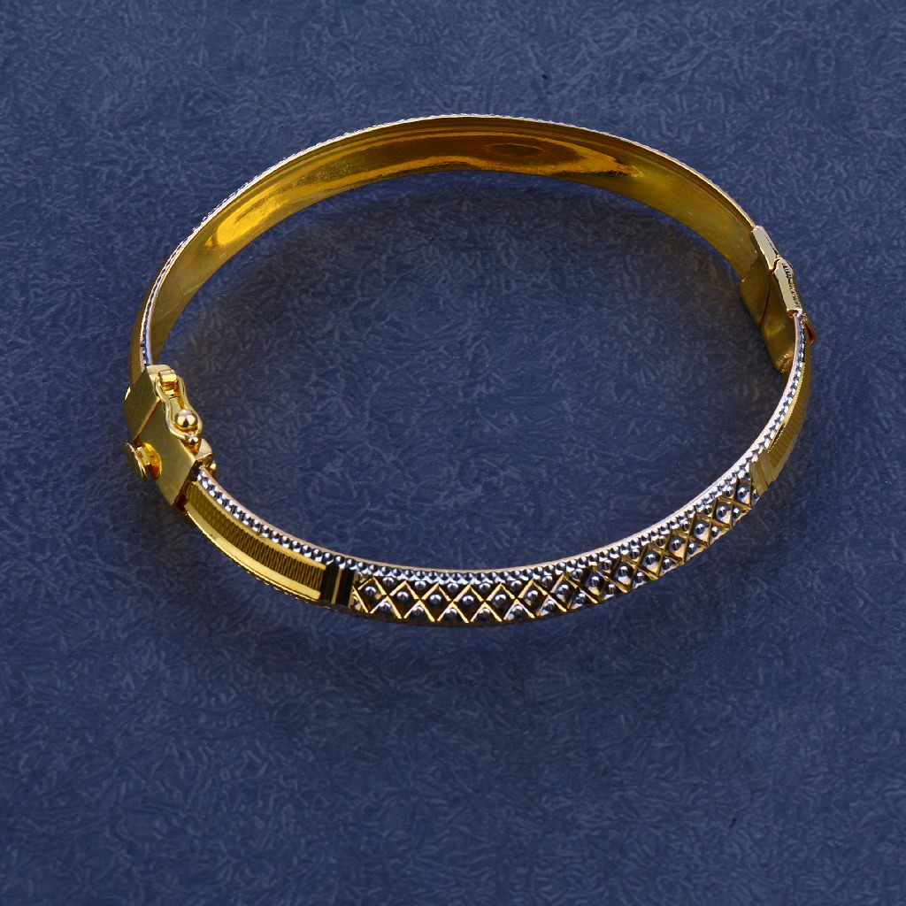 916 Gold Exclusive Kada Bracelet MPLKB27 - Image 3