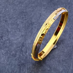 22kt classic Gold Mens Kada MPLKB45