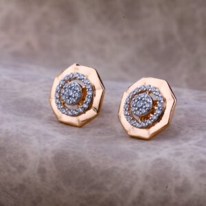 18kt Rose Gold Fancy Earring RE64