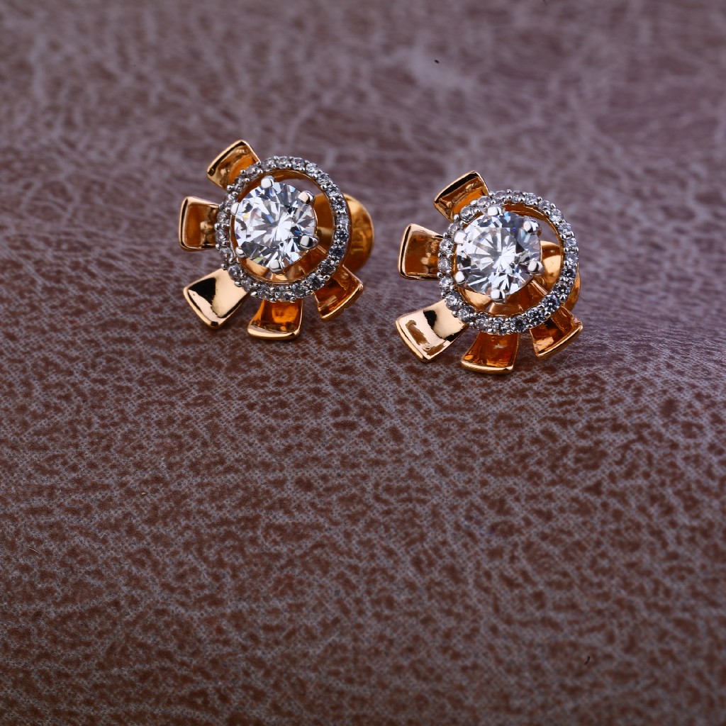 18ct Gold Fancy Exclusive Earring RE72