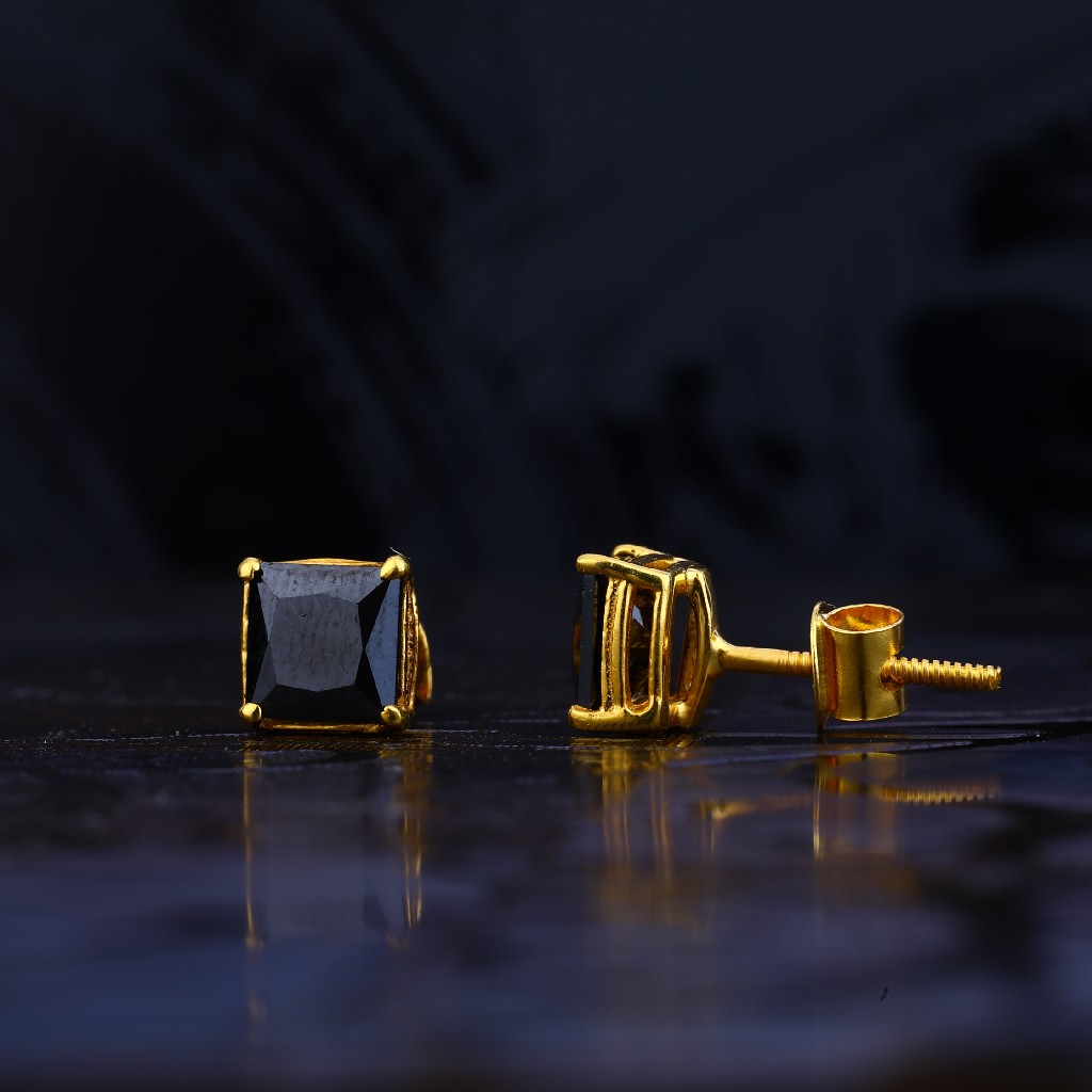 916 Gold Classic Earring LSE13