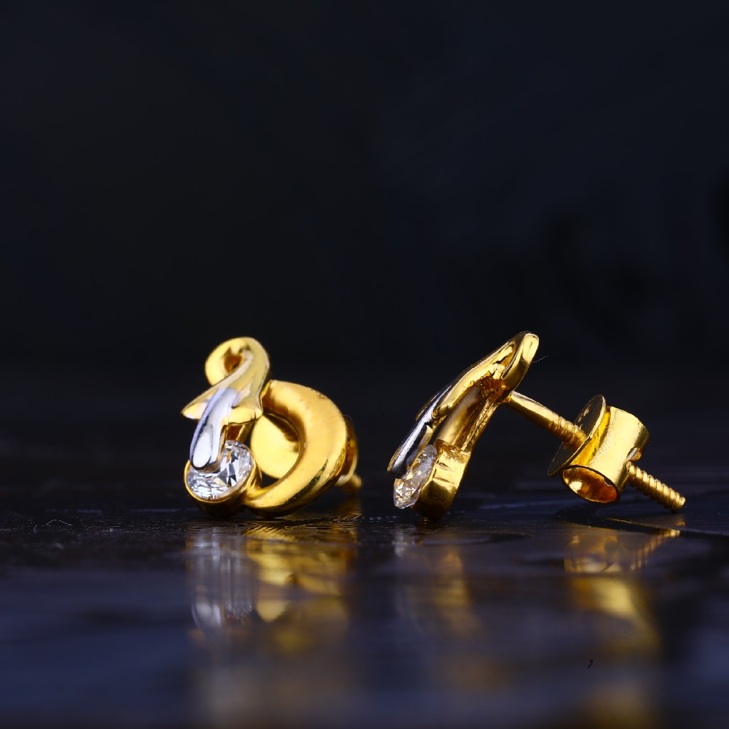 22kt Gold Ladies Earring LSE29