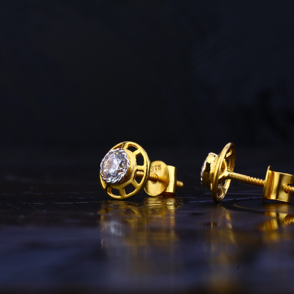 916 Fancy Solitare Earring LSE54