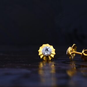 22kt gold Fancy Hallmark Earring LSE55