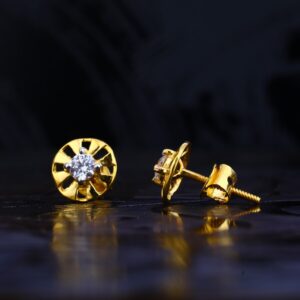 22ct Gold Classic Fancy Earring LSE66