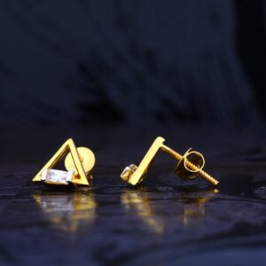22ct Gold Stylish Hallmark Earring LSE78