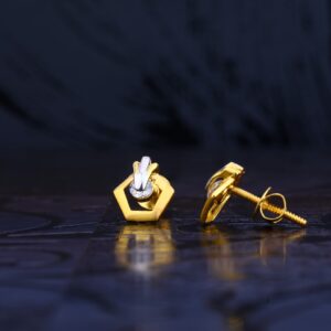 22ct Gold Hallmark Earring LSE80