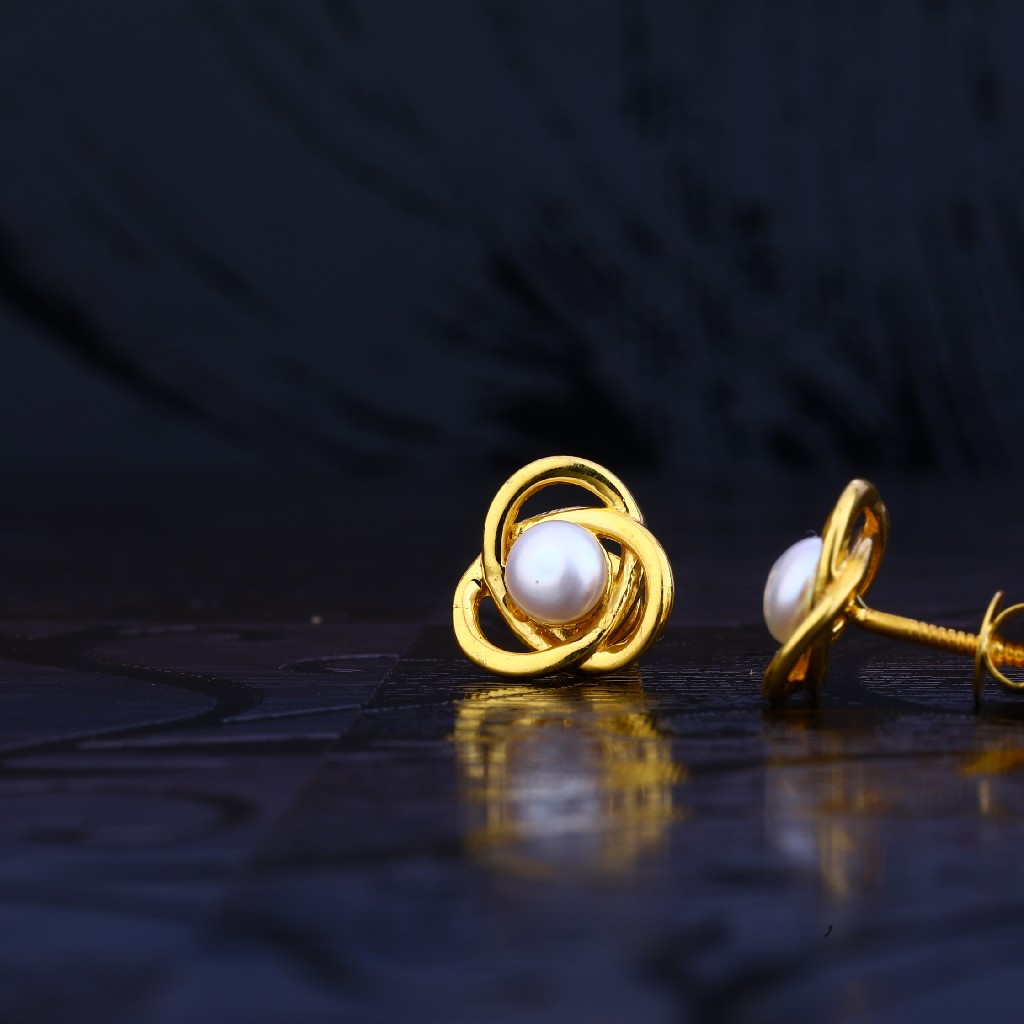 916 Gold Exclusive Fancy Earring LSE88