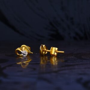 22ct Gold Designer Ladies Earring LSE97