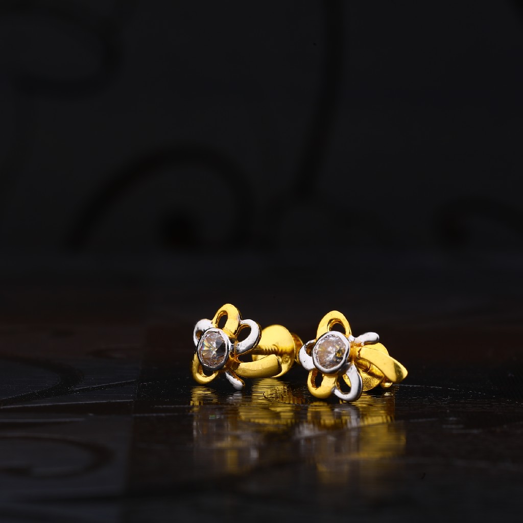 916 Gold Fancy Exclusive Earring LSE107