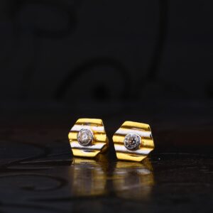 22kt Gold Exclusive Earring of Solitare LSE135