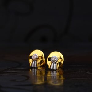 22ct Gold Hallmark Fancy Earrings LSE156