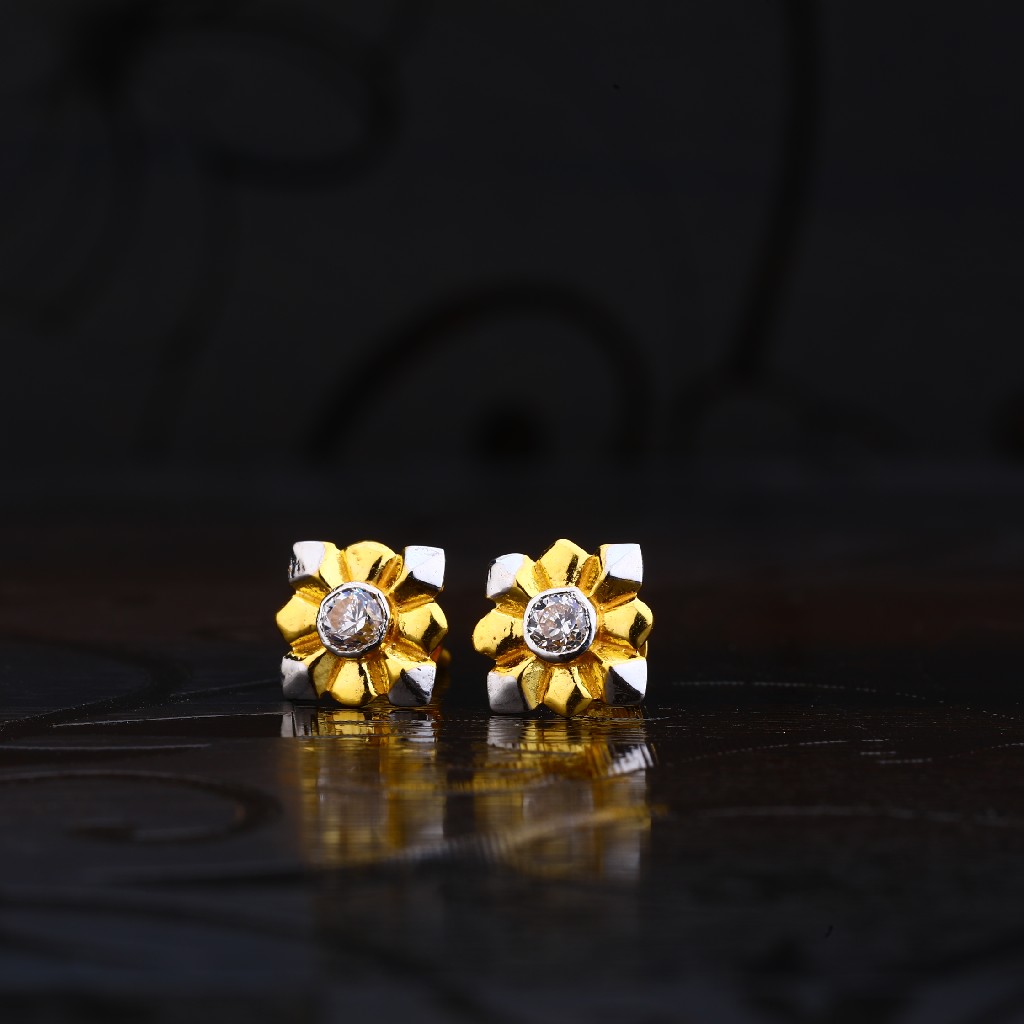 916 Gold Exclusive Fancy Earrings LSE169