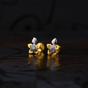 22kt Gold Stylish Earring LSE196