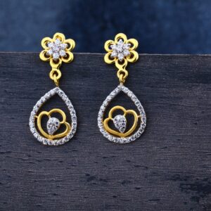 916 Gold Designer Jhummar Earrings LJE132