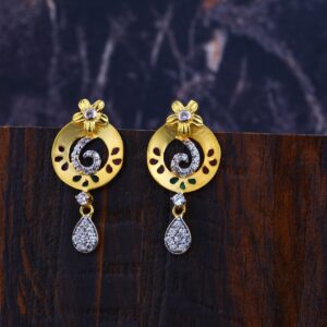 916 Gold Hallmark Exclusive Women's Earring LFE292