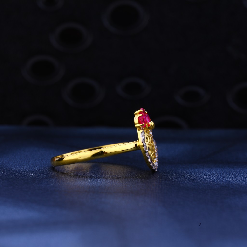 22ct Gold Ring LR21 - Image 3